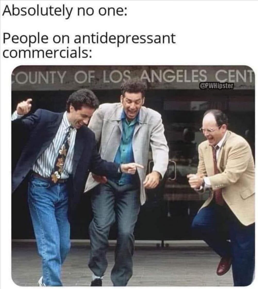 anti depressant commercials