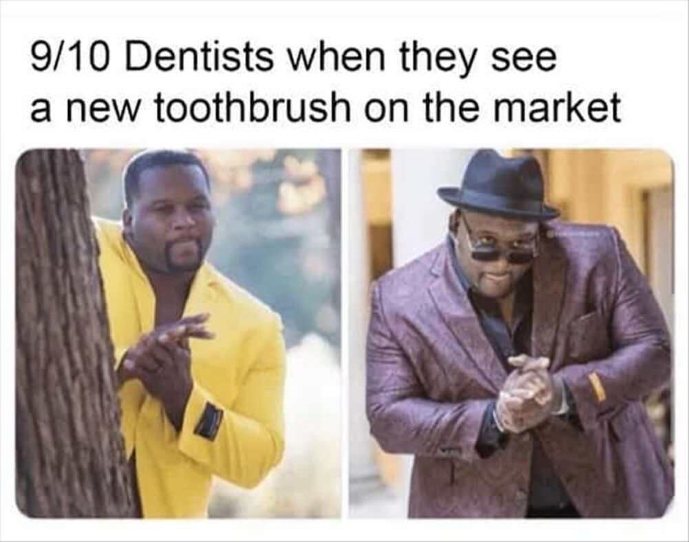 9 of 10 dentists