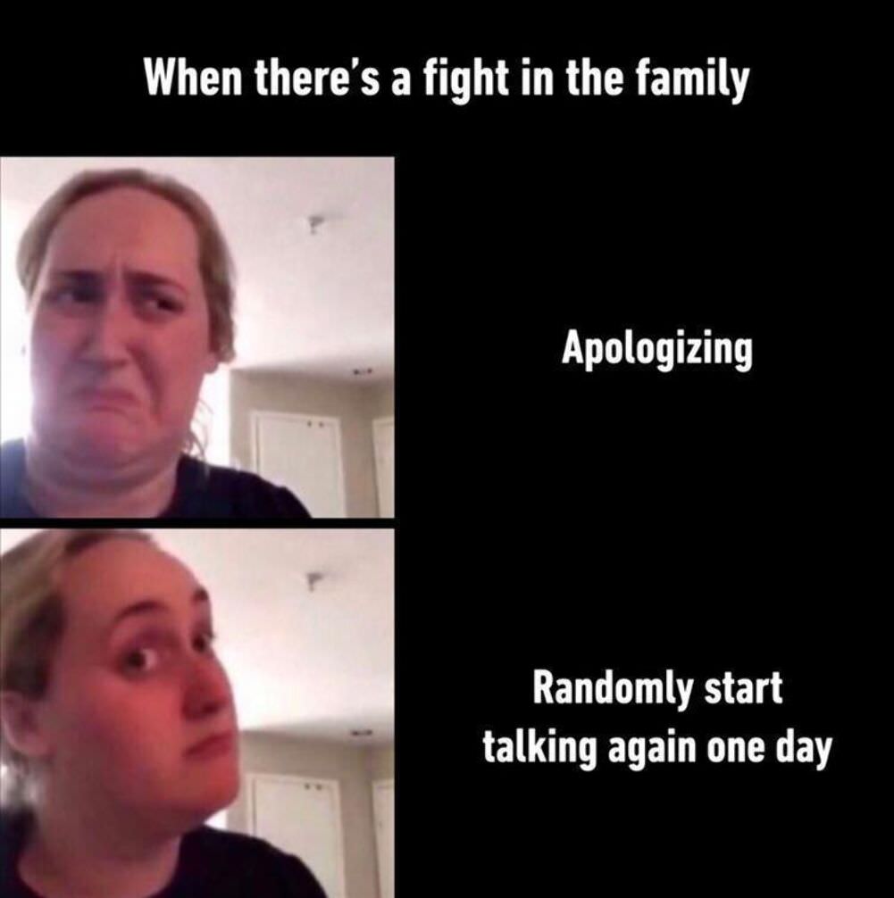 a family fight