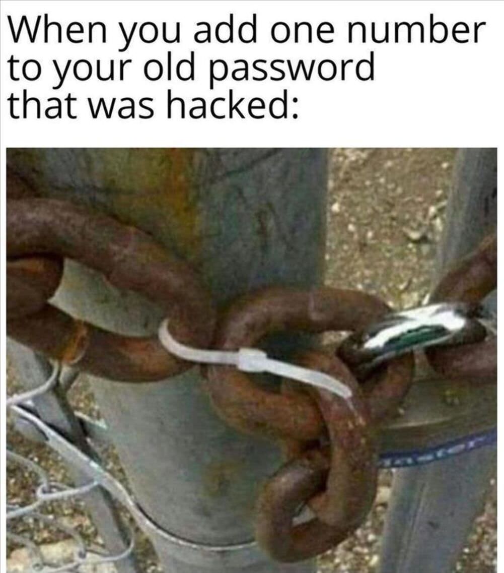 one old password