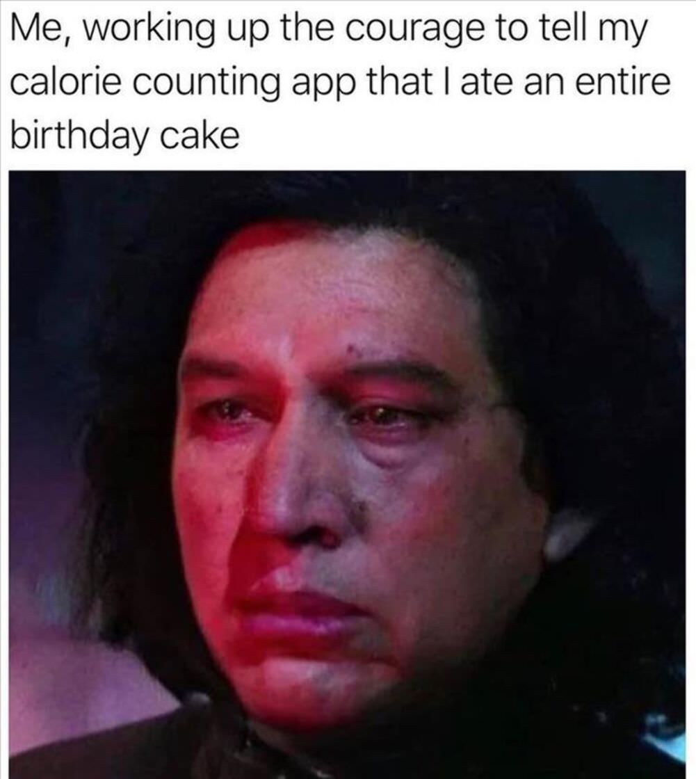 working up the courage