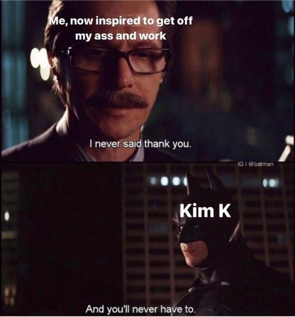 never said thank you