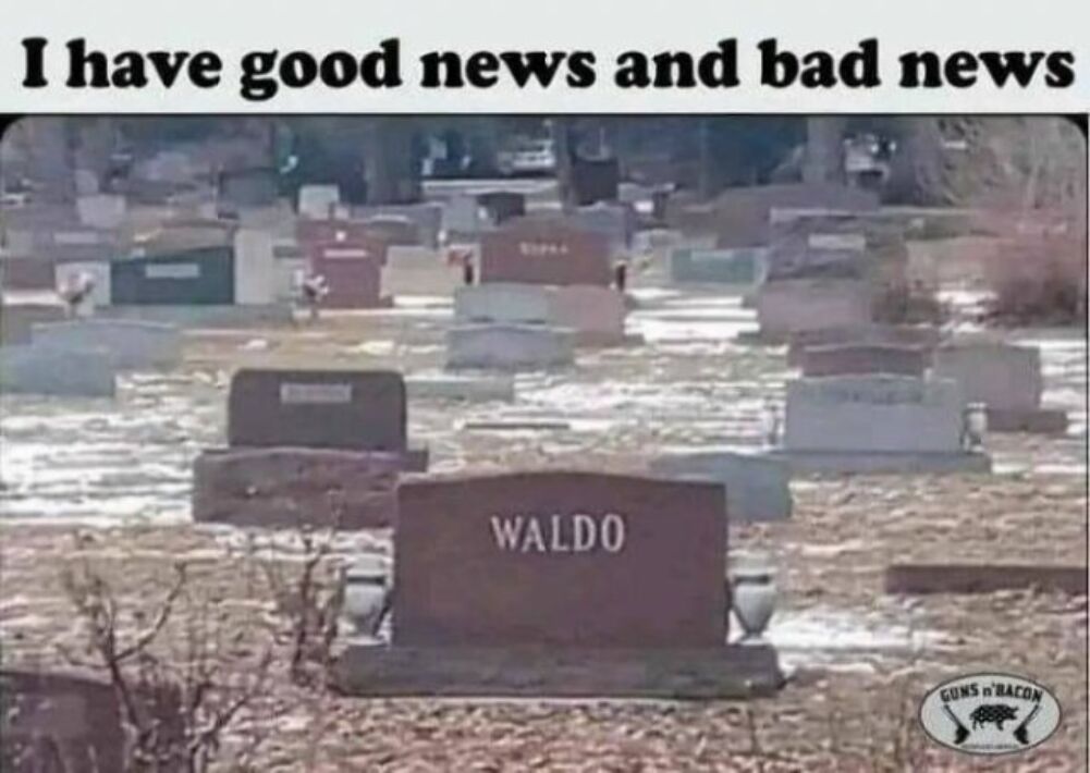 good and bad news
