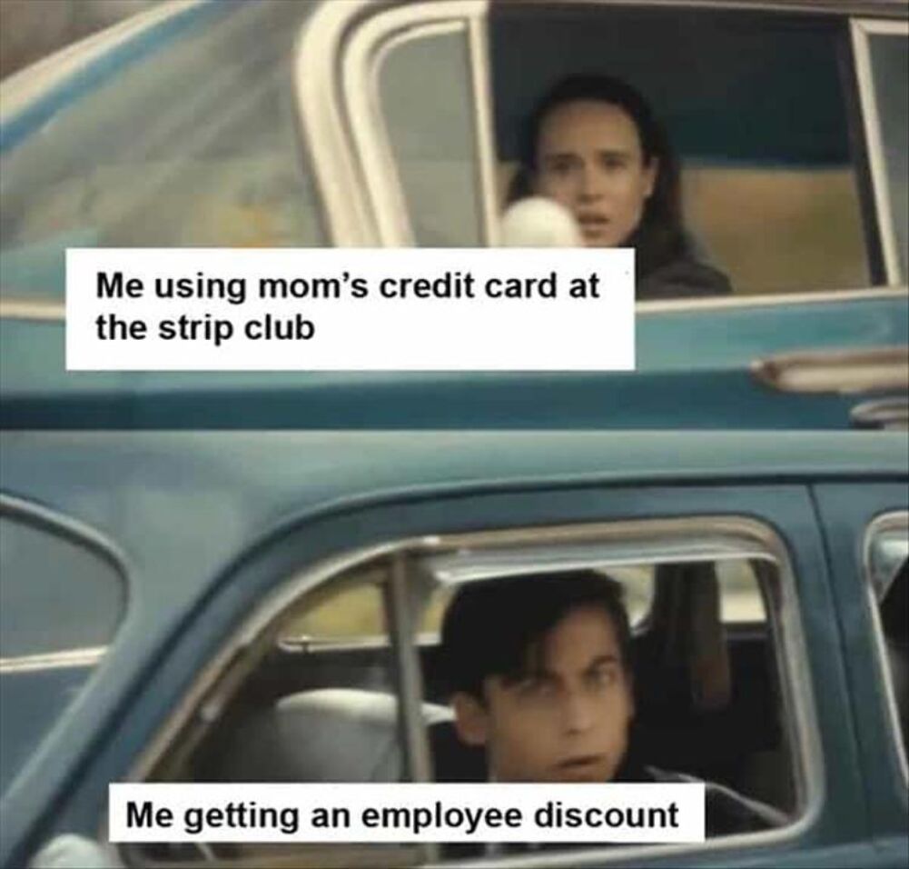 the credit card