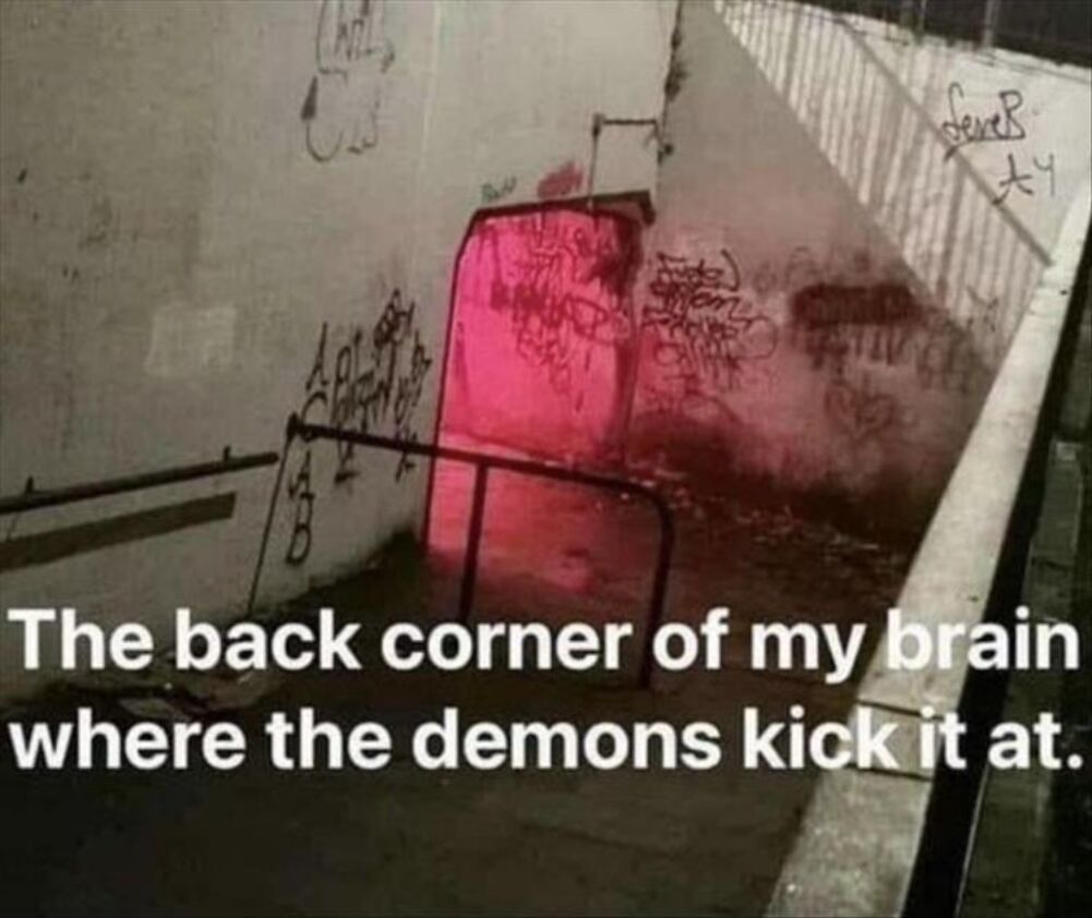 the back of my brain