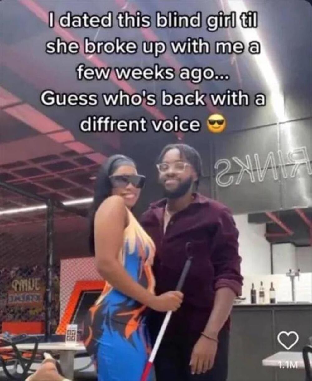 dated this blind girl