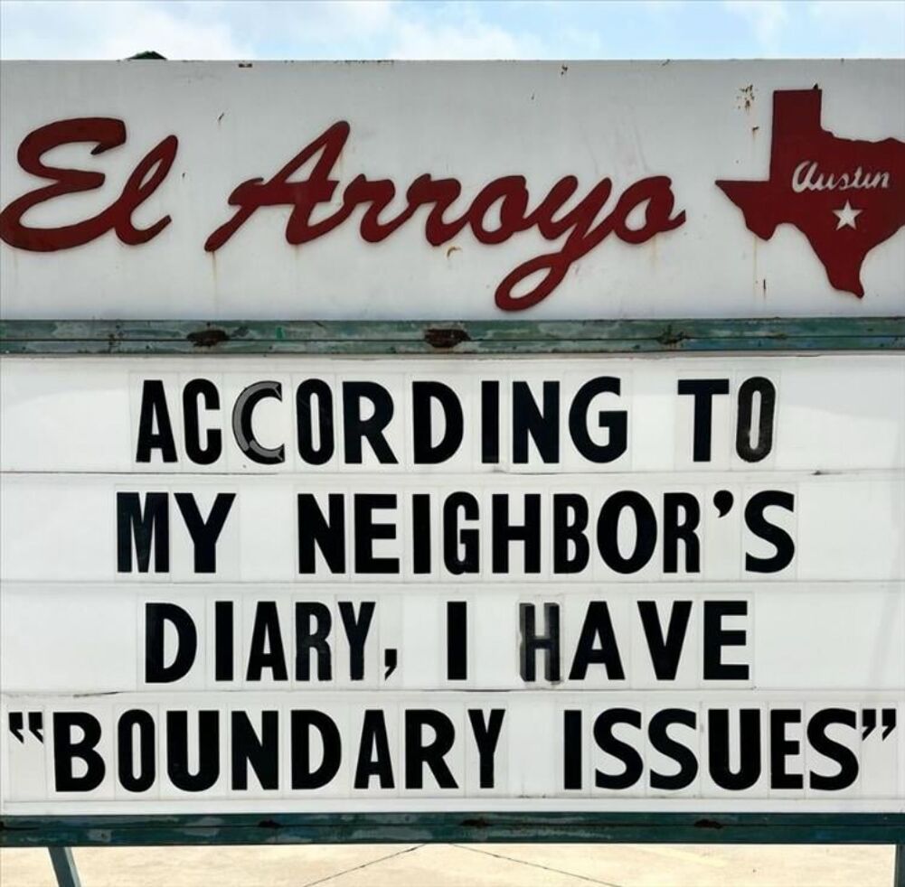 some boundary issues