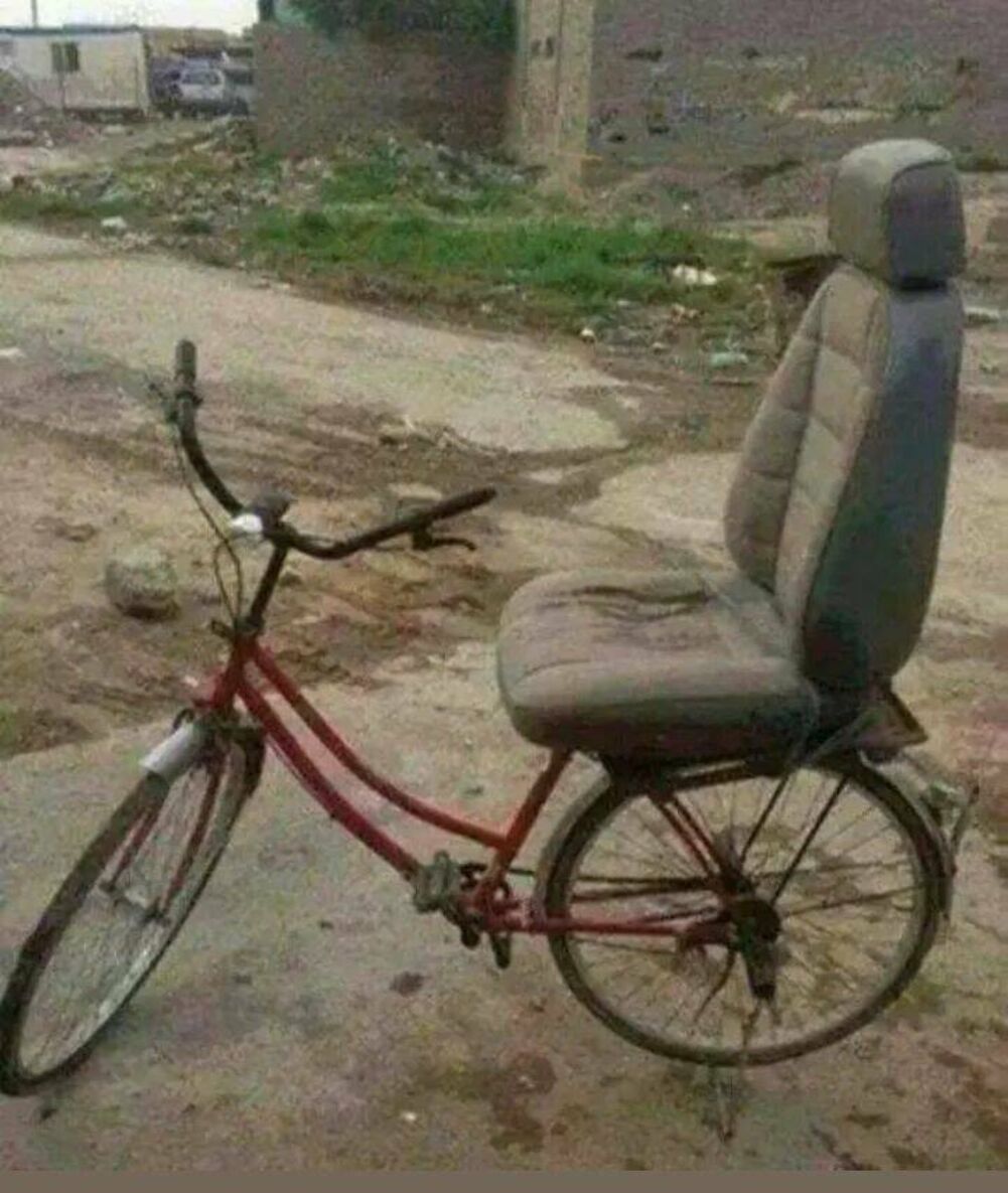 dude is riding dirty