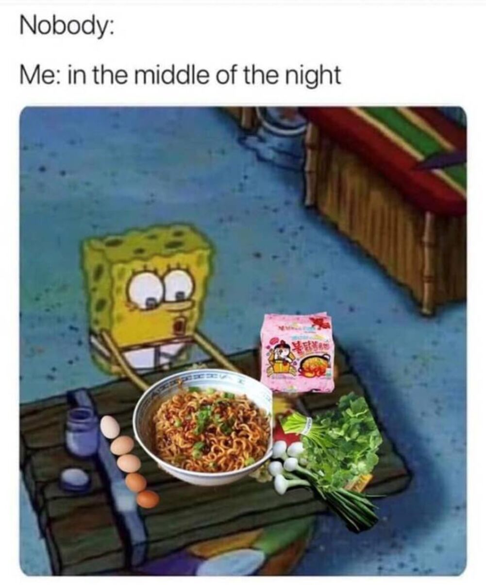 middle of the night