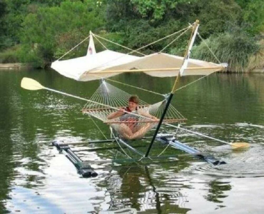 out for a relaxing day