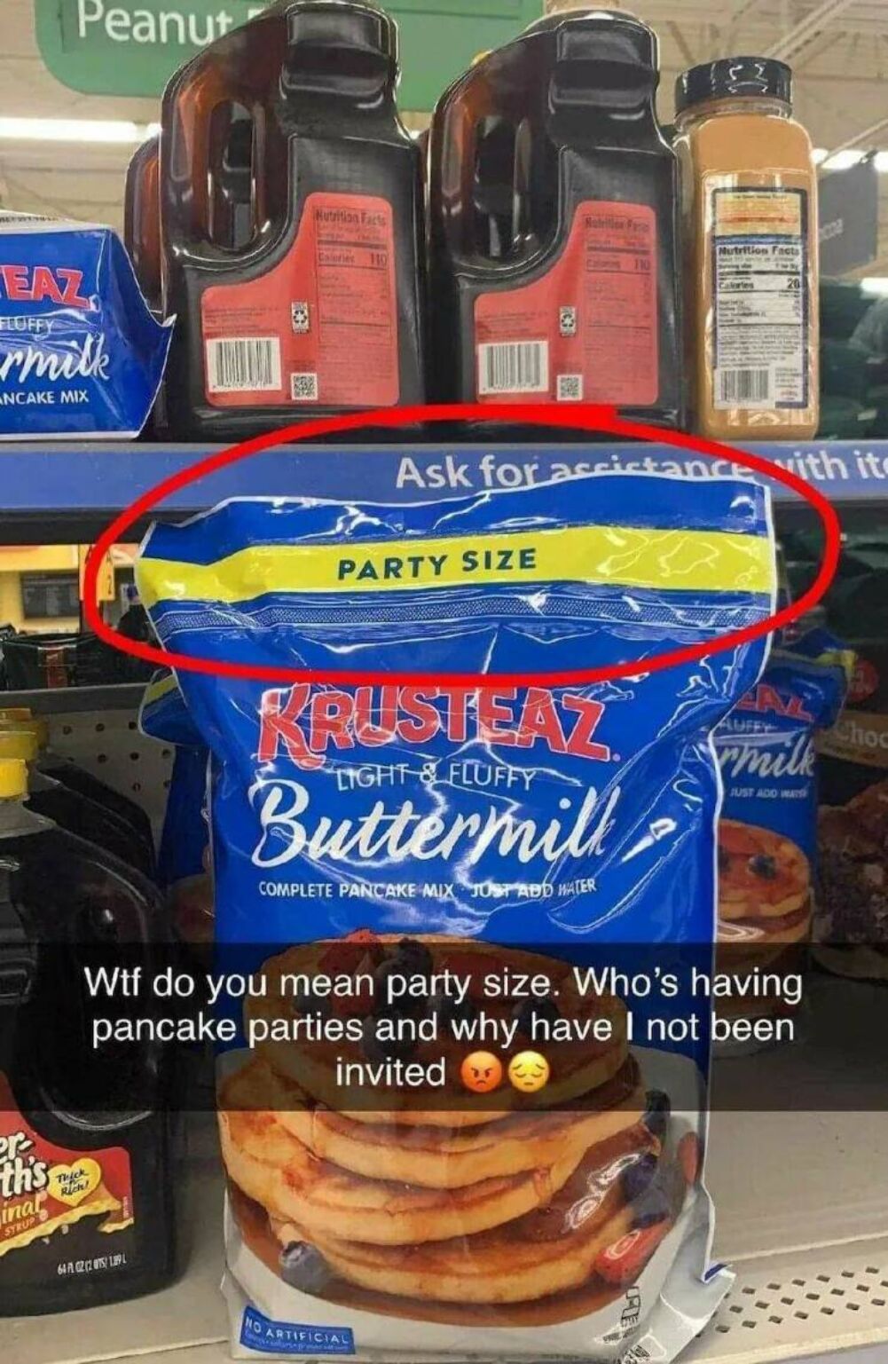 party sized