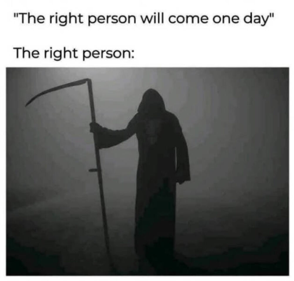 the right person