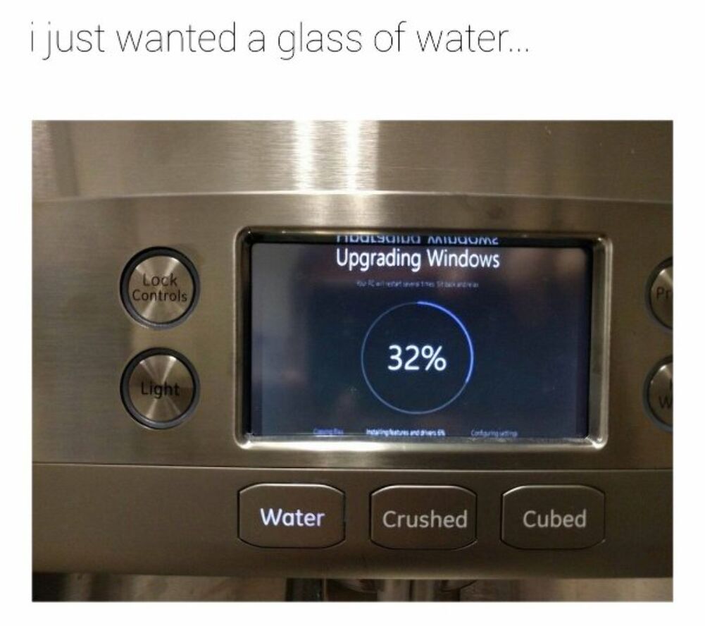 just wanted some water