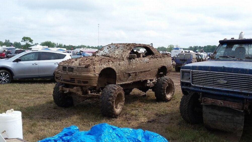 a little mud