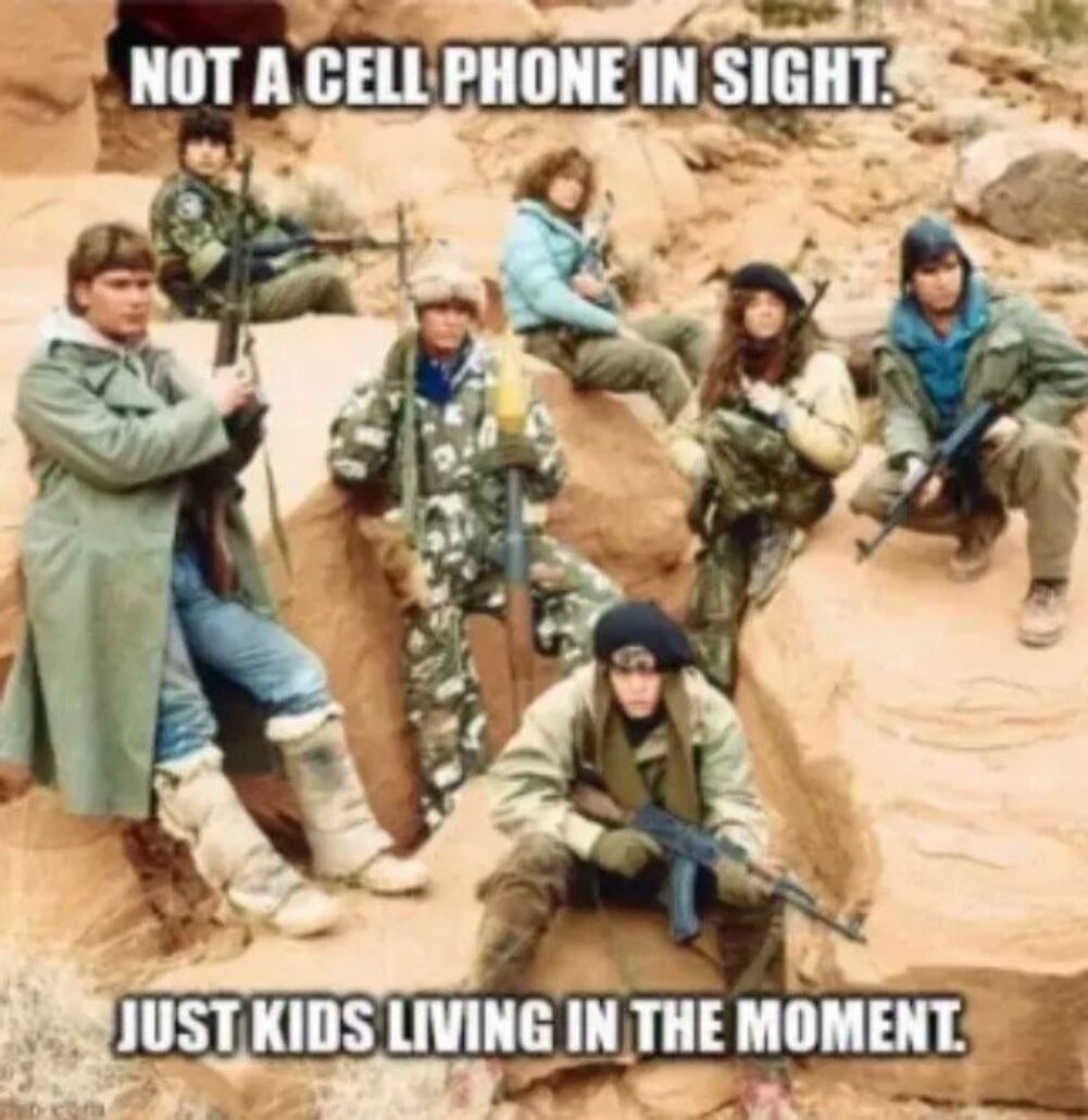 no cell phones
