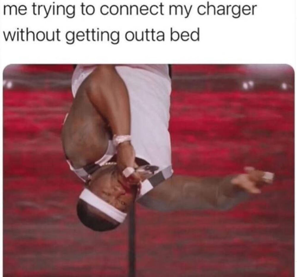 connecting the charger