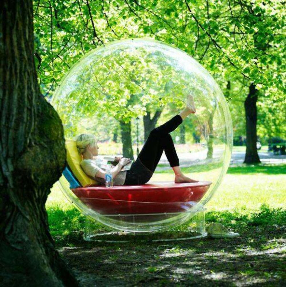 in my own bubble
