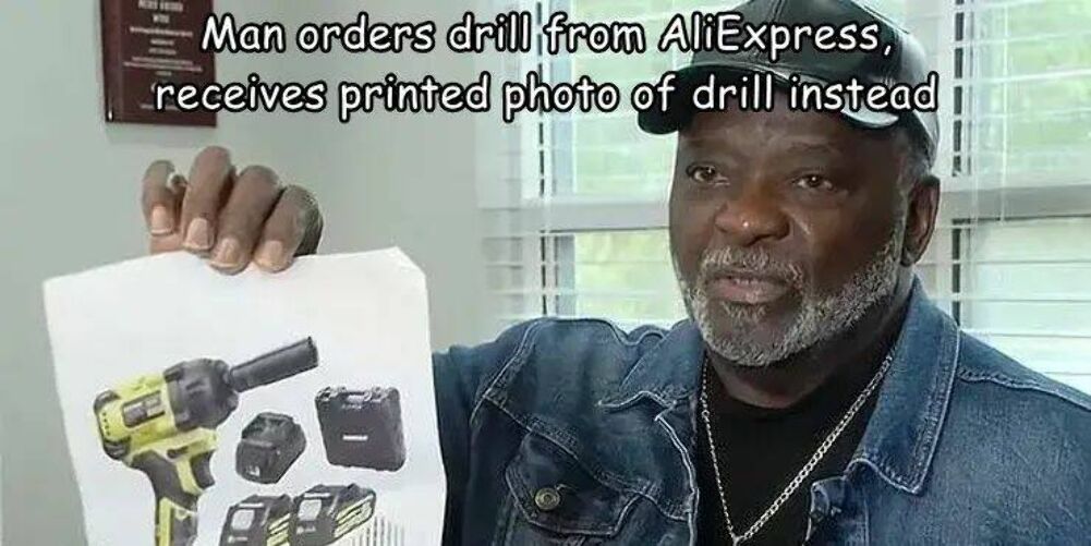 ordered a drill