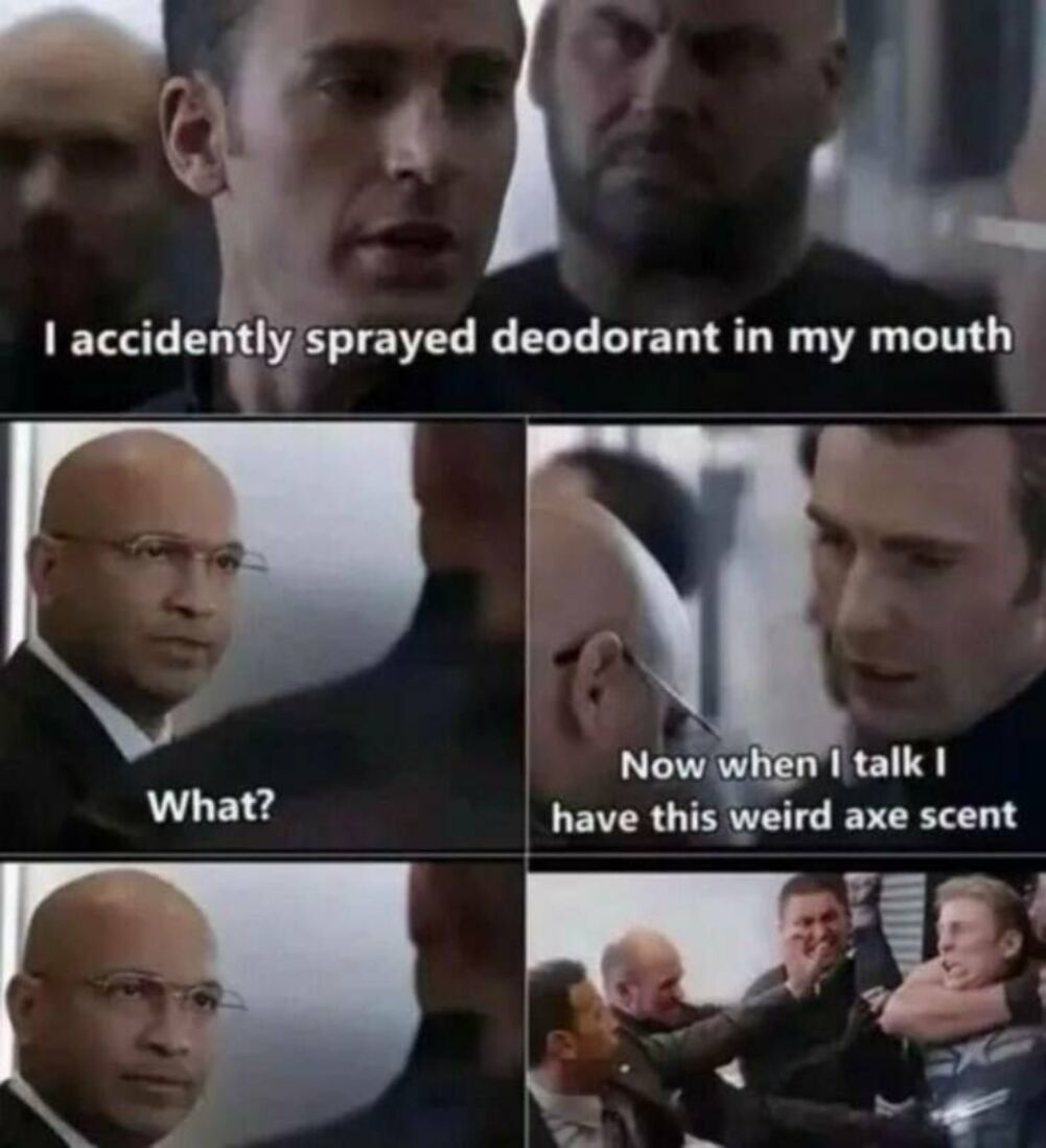 sprayed it in my mouth