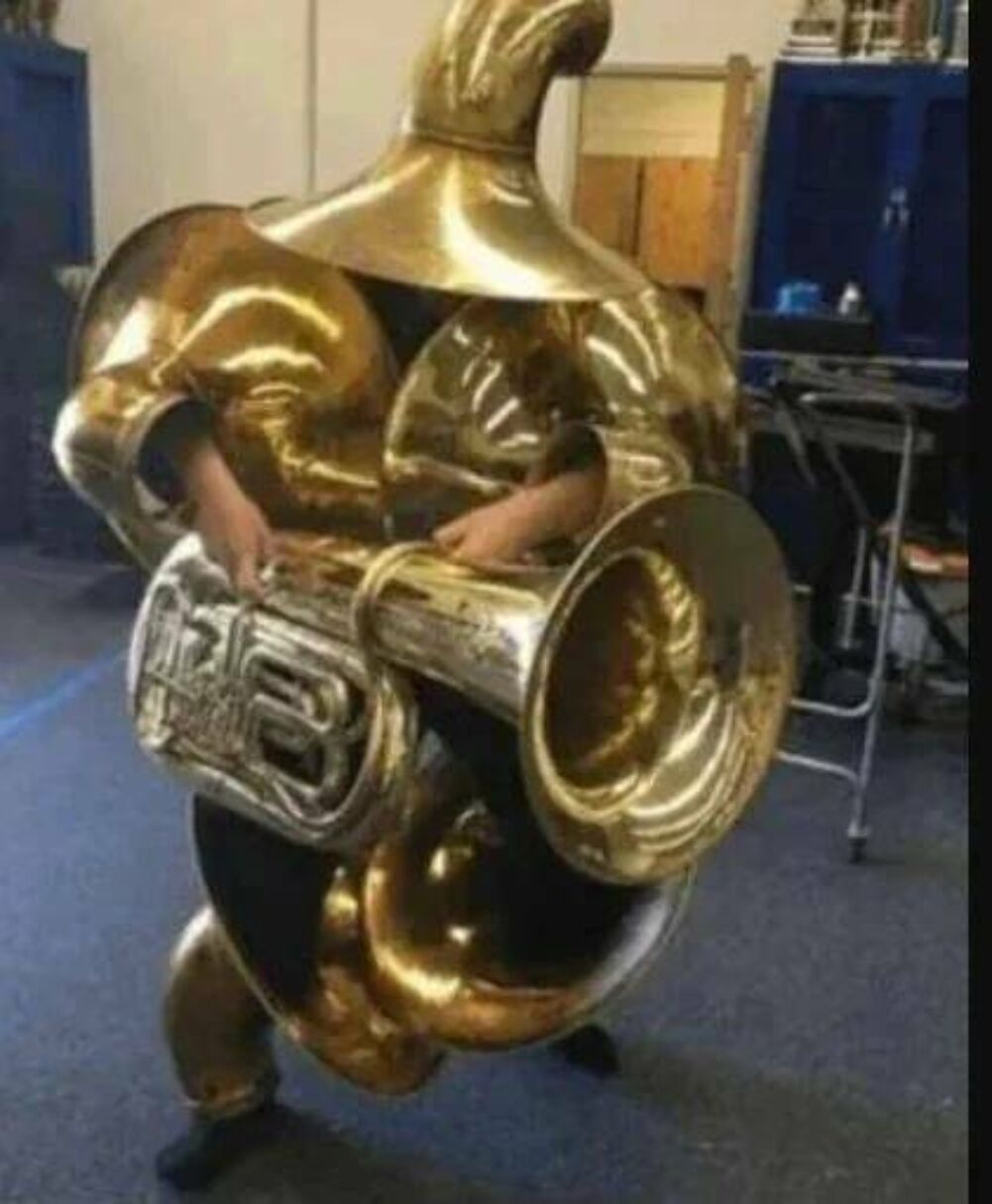 tuba man