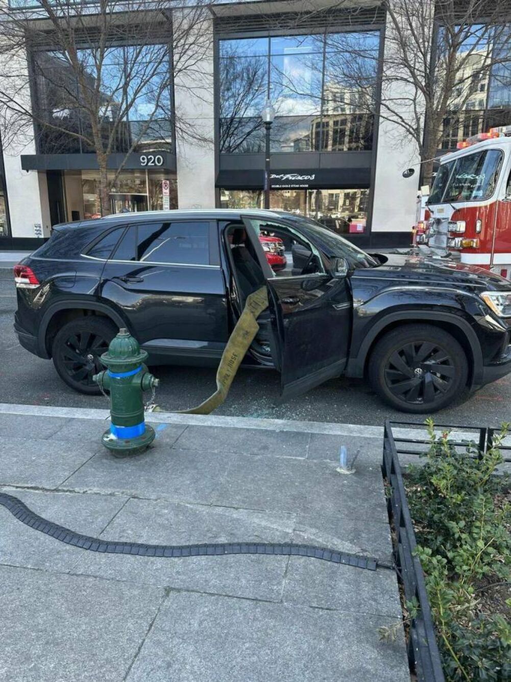 should not park there