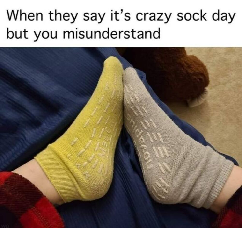 crazy sock