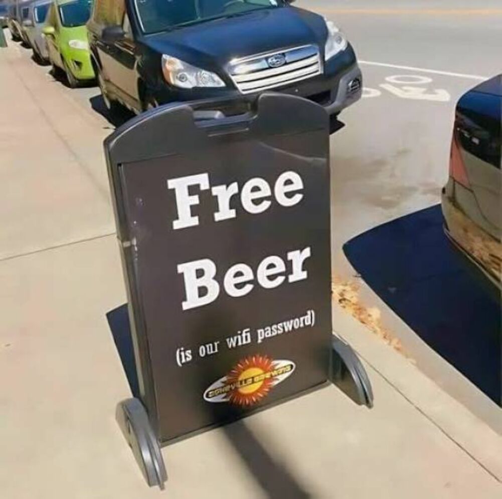 free beer