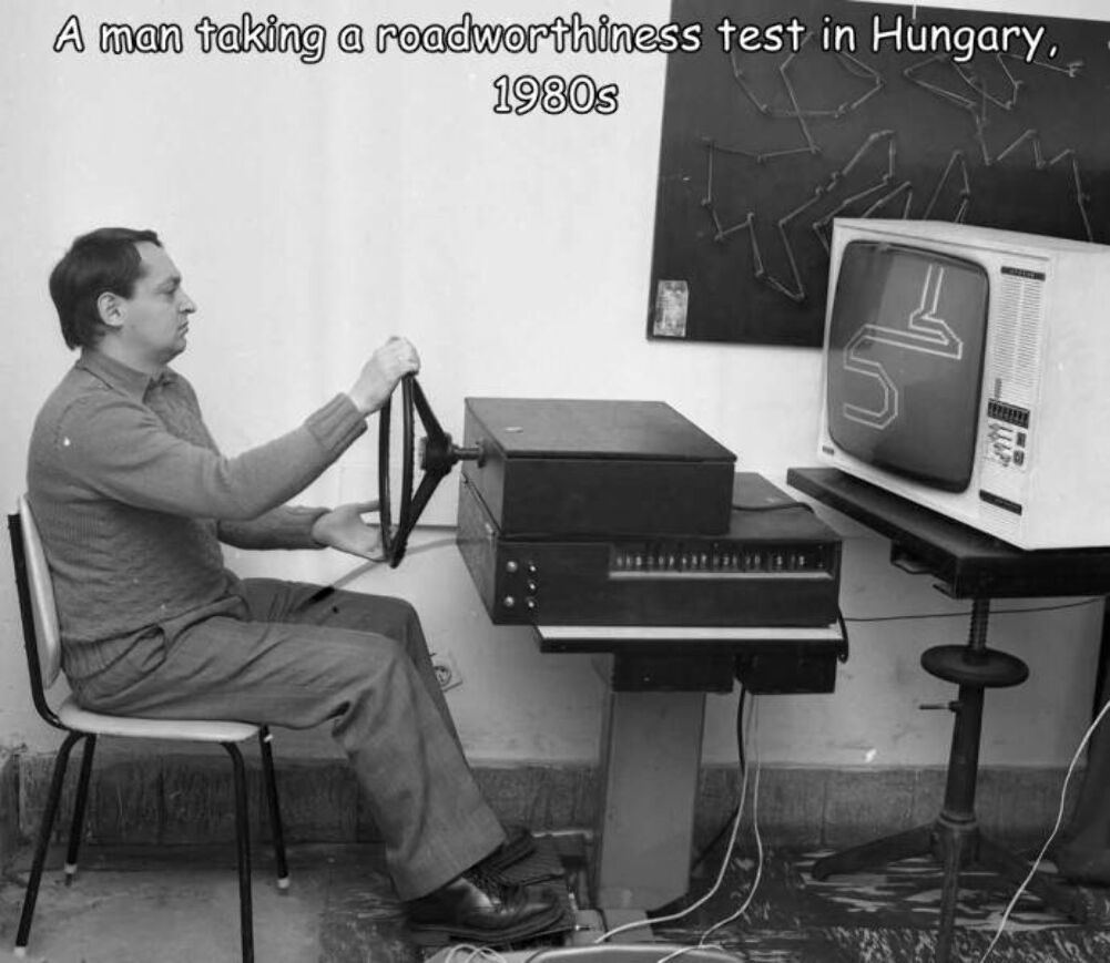 road test in the 80s