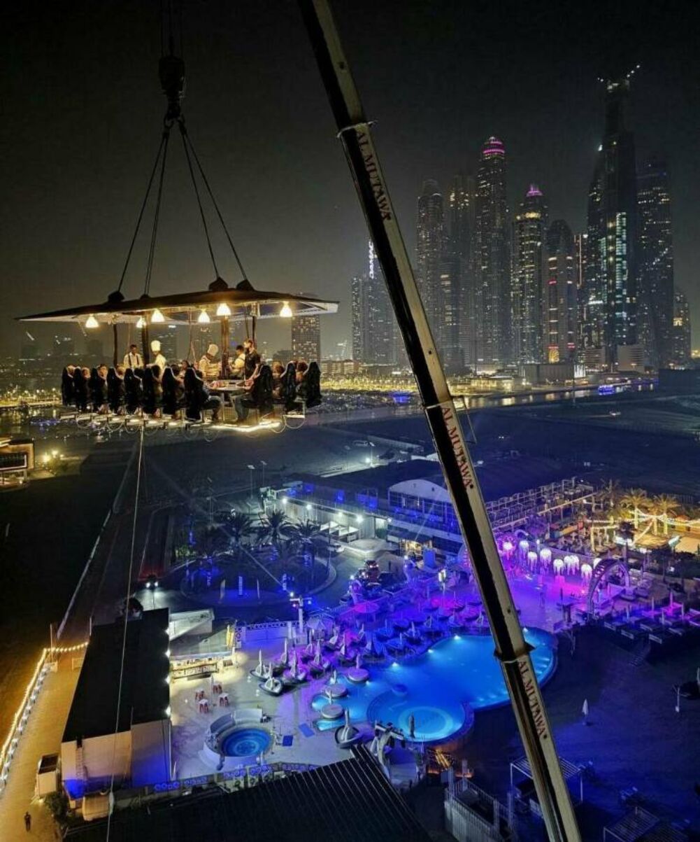 hanging around for dinner