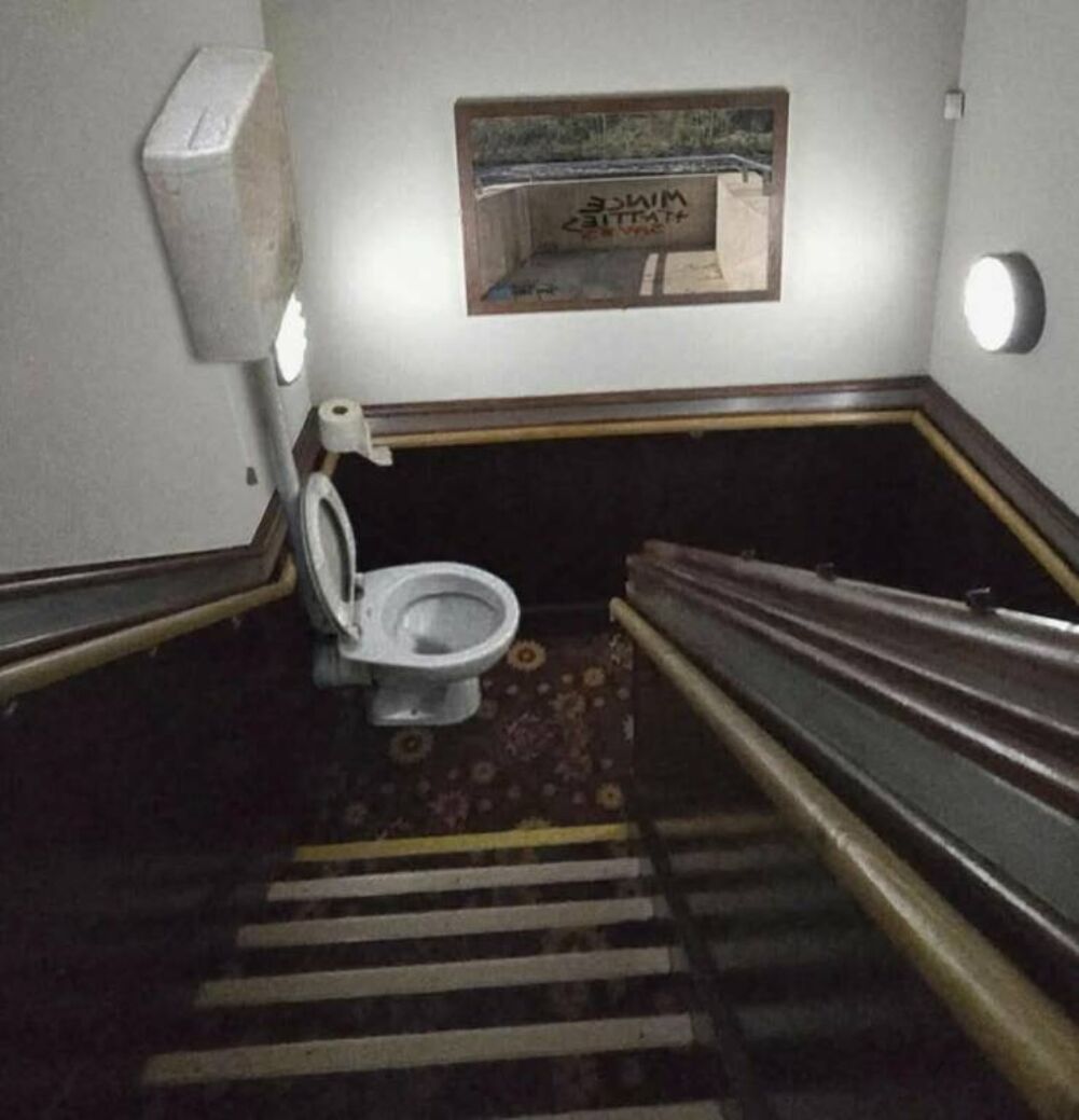 on a different level