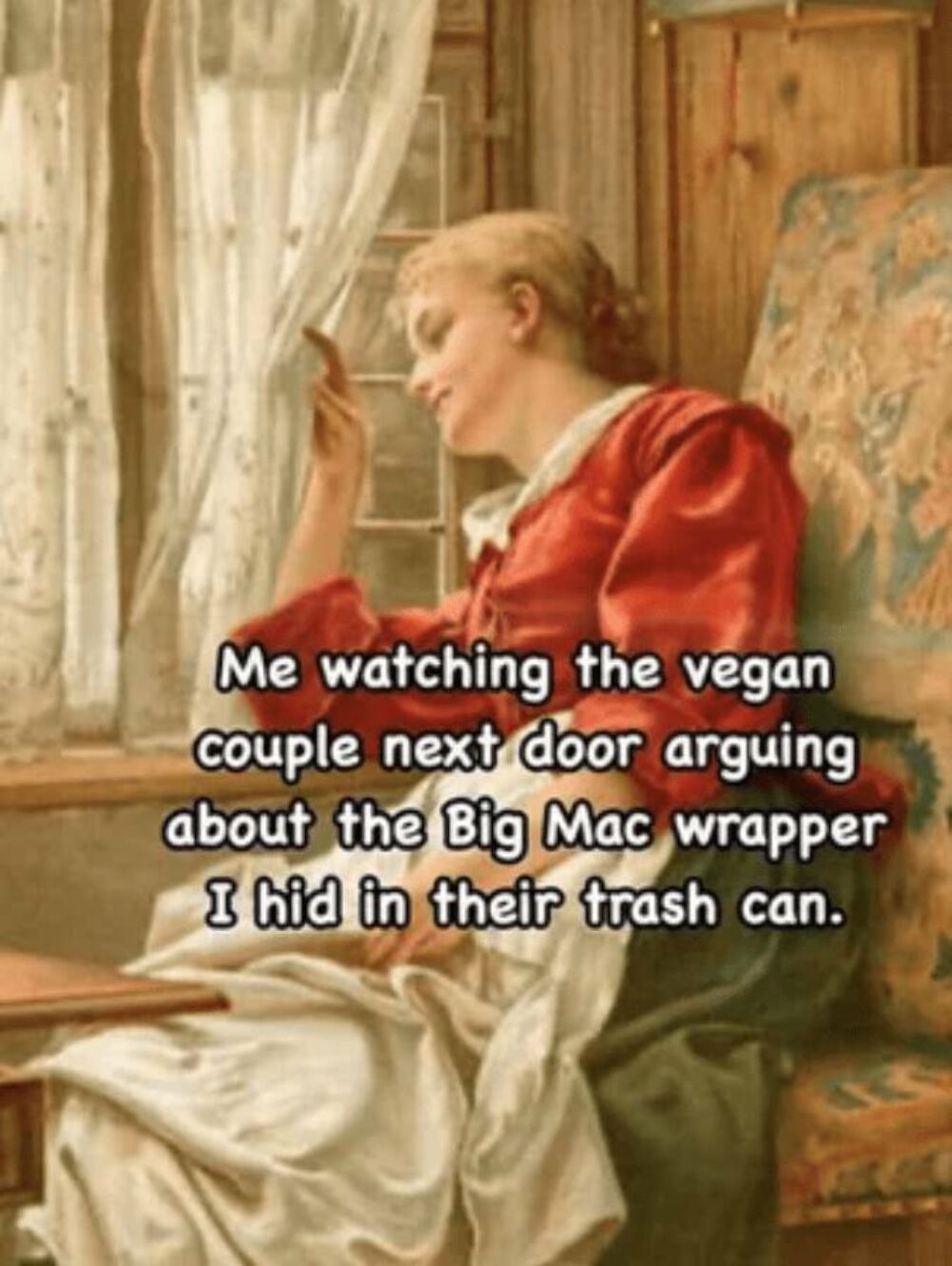 watching the vegan