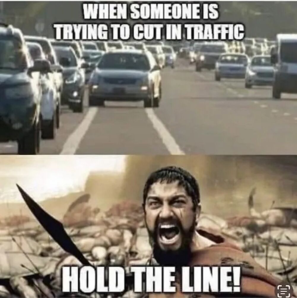 hold the line