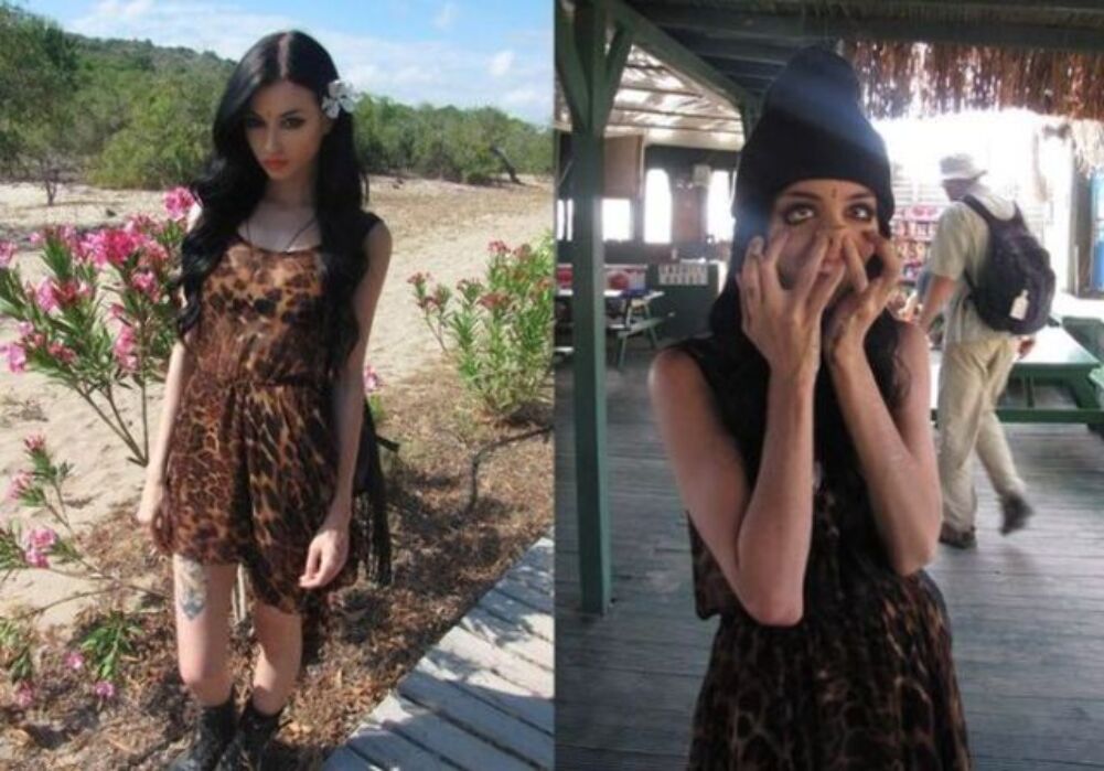 making lots of faces