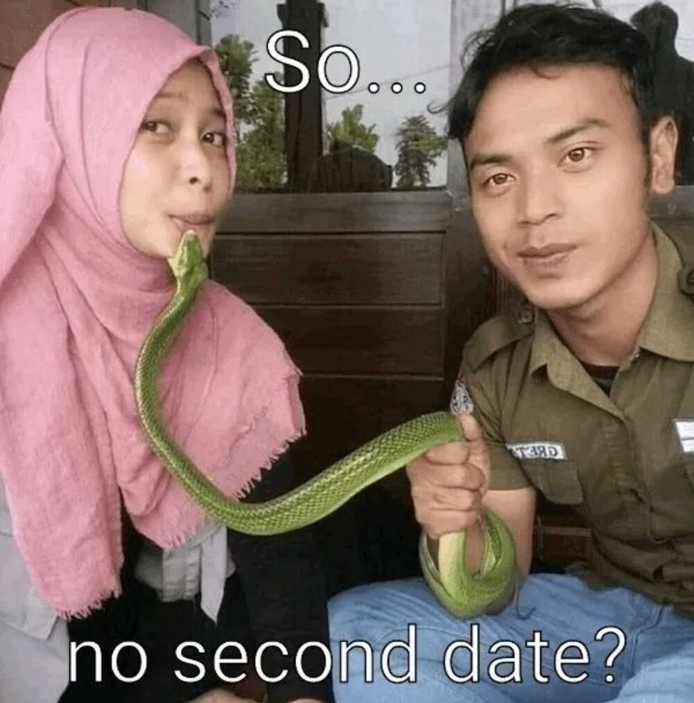 no second date
