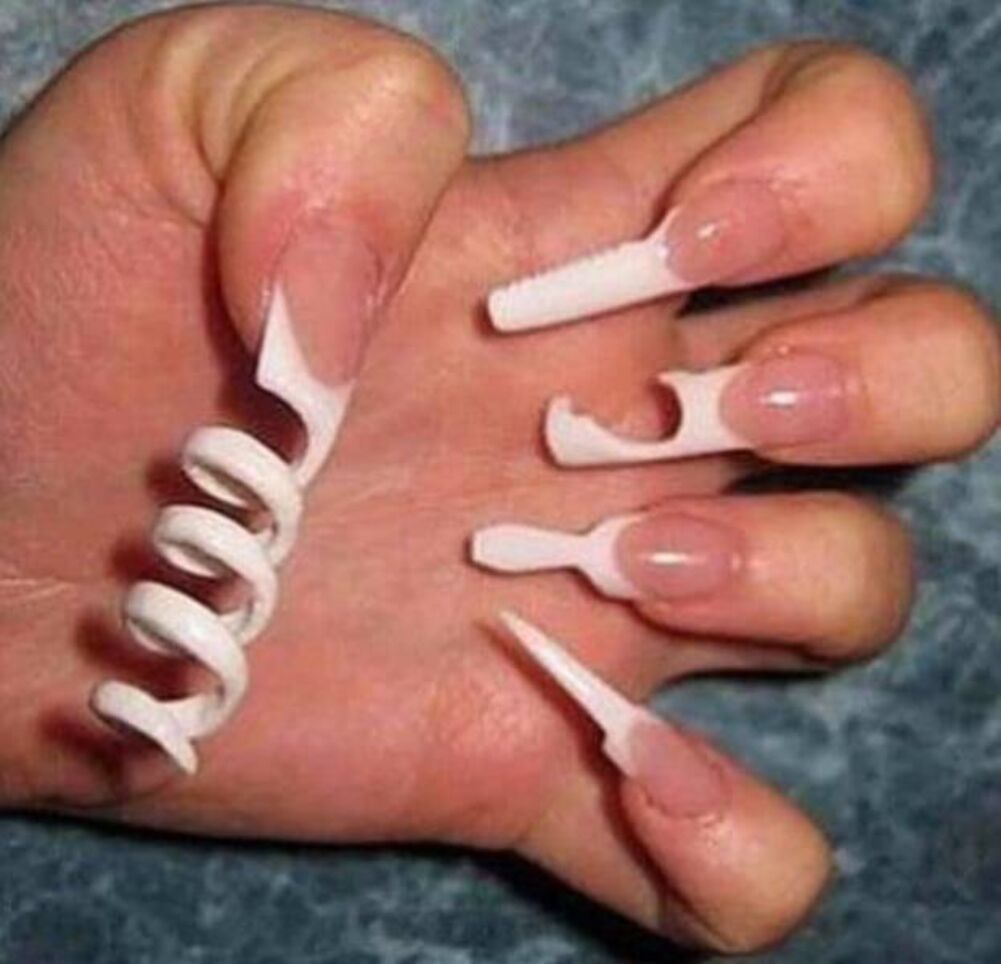 weird nails