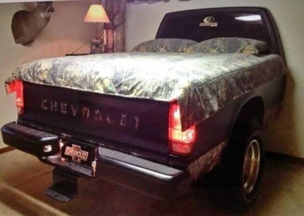 the pickup bed