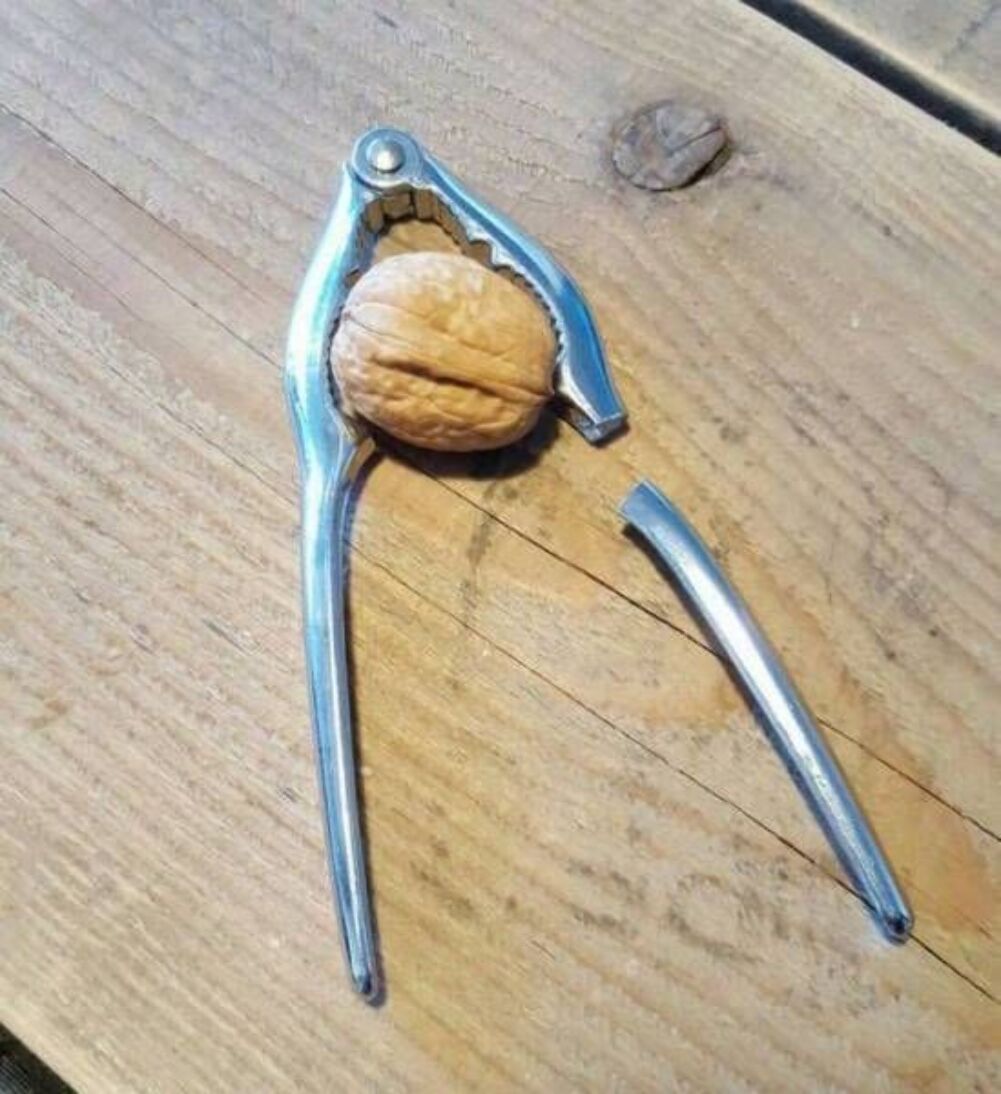 broken nut