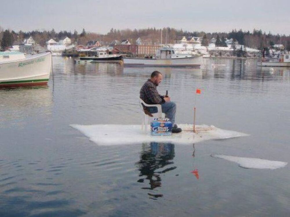 ice fishing