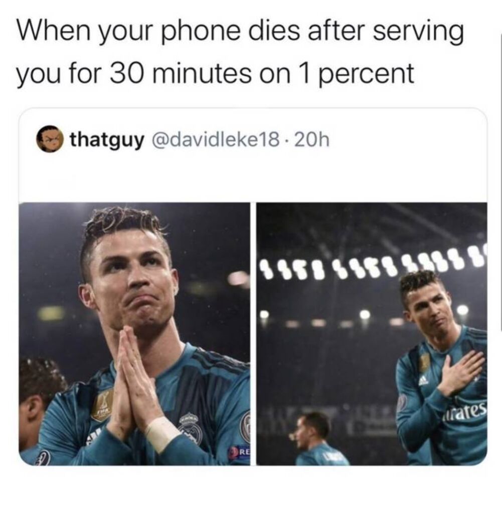 phone dies