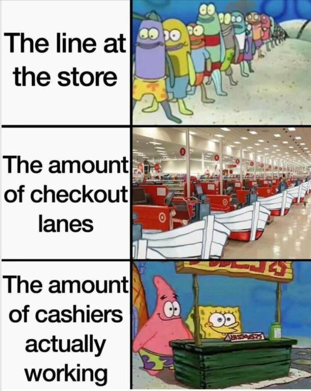 the line