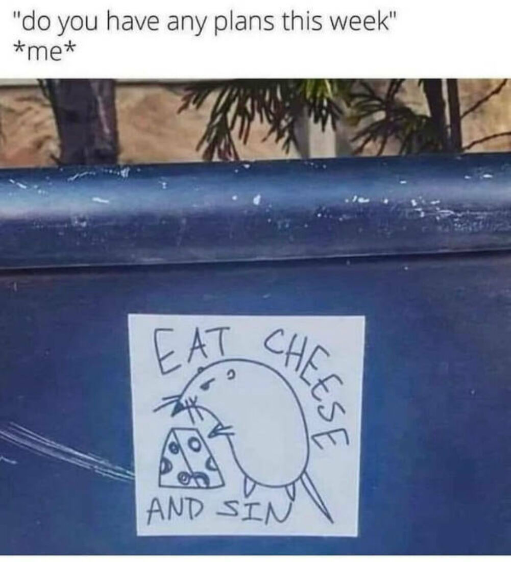 any plans this weekend