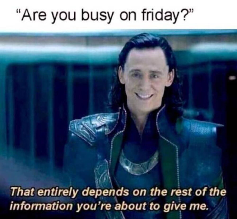 are you busy