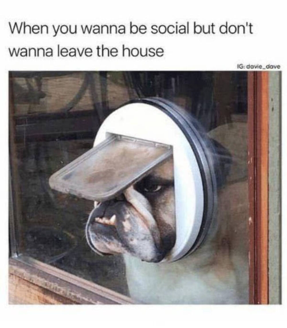 being social