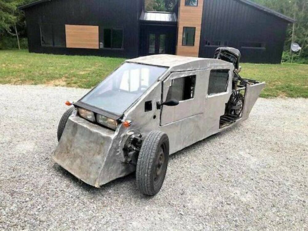 made my own cybertruck