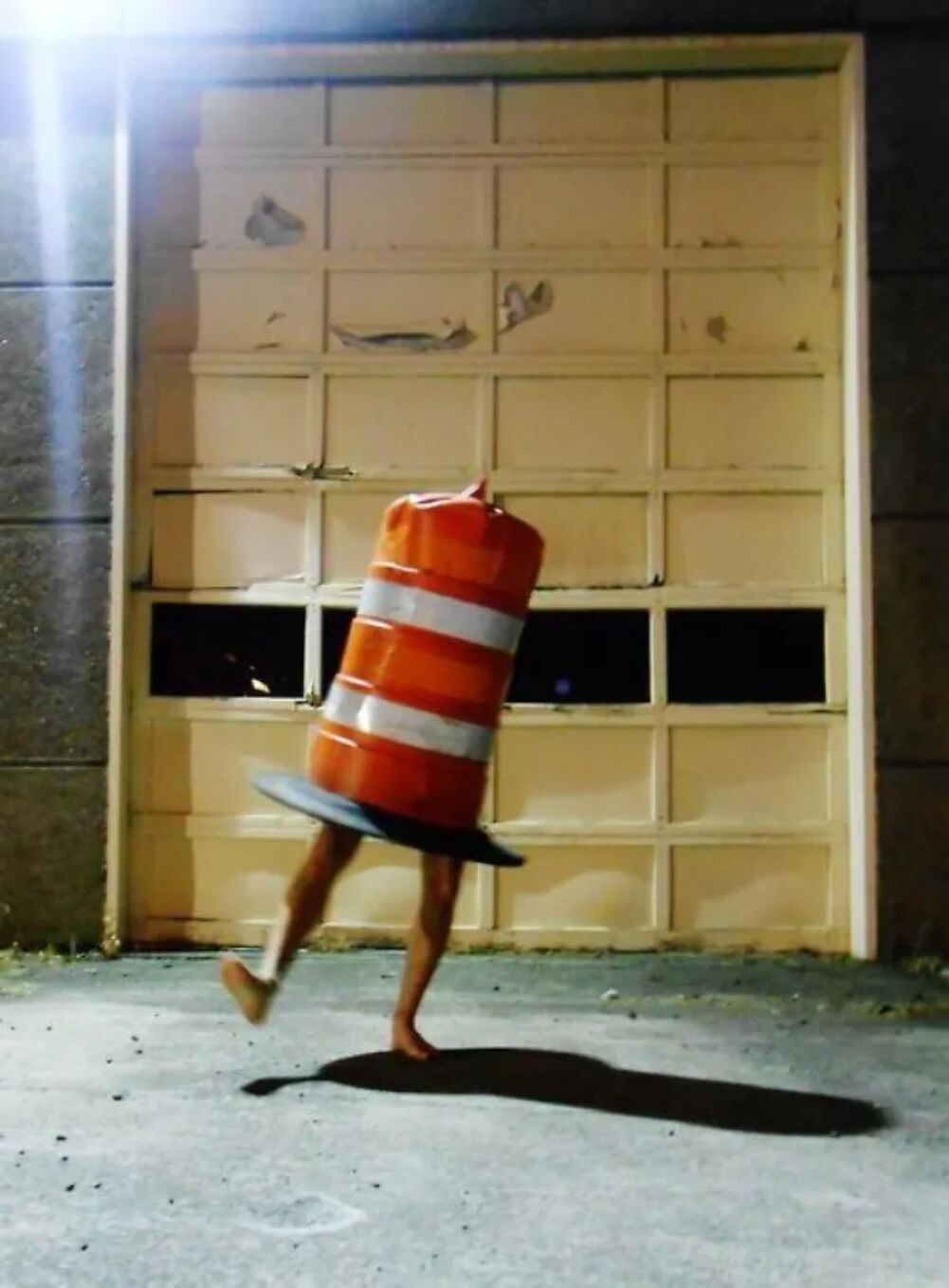 skipping for joy
