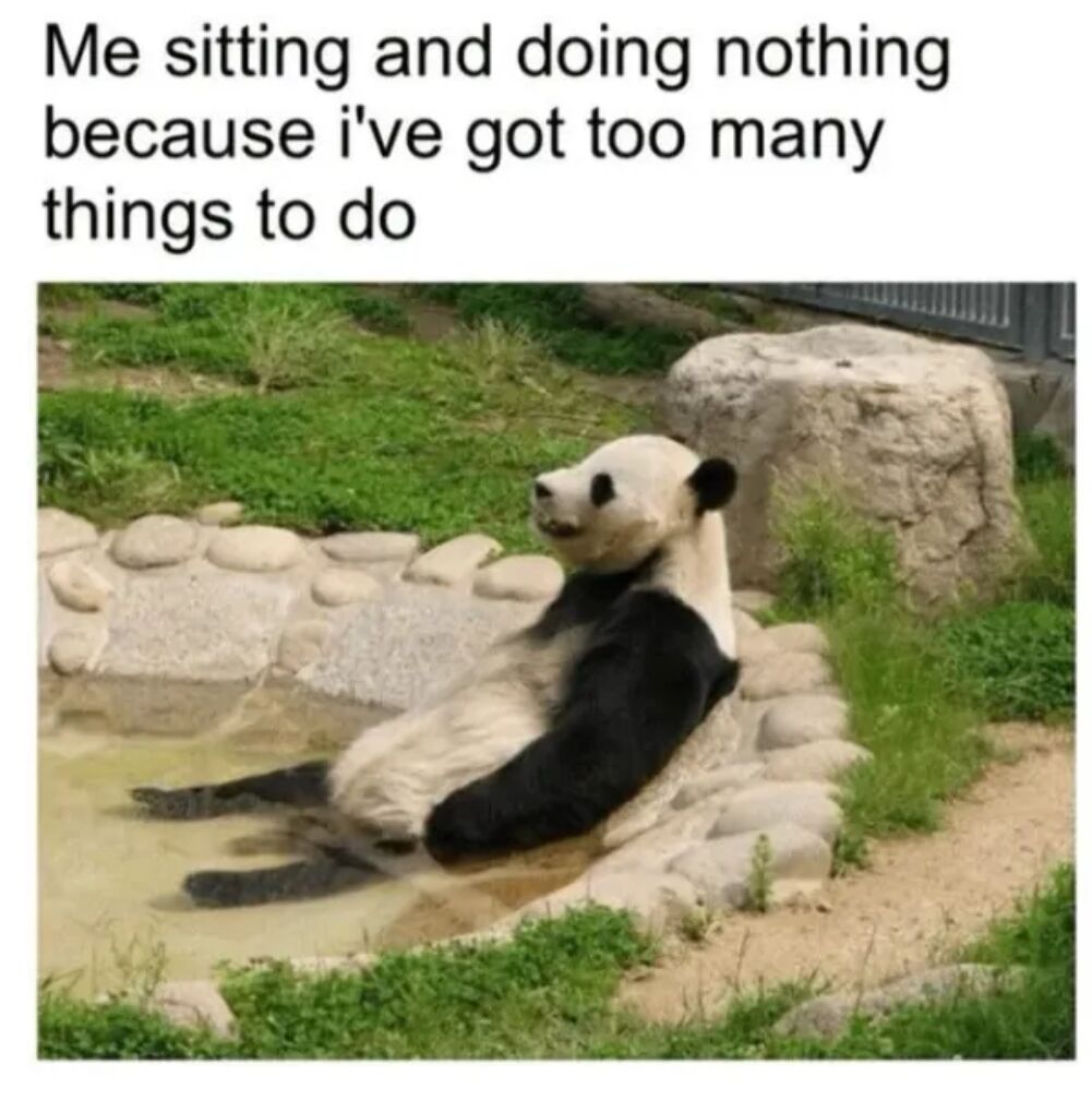 doing nothing
