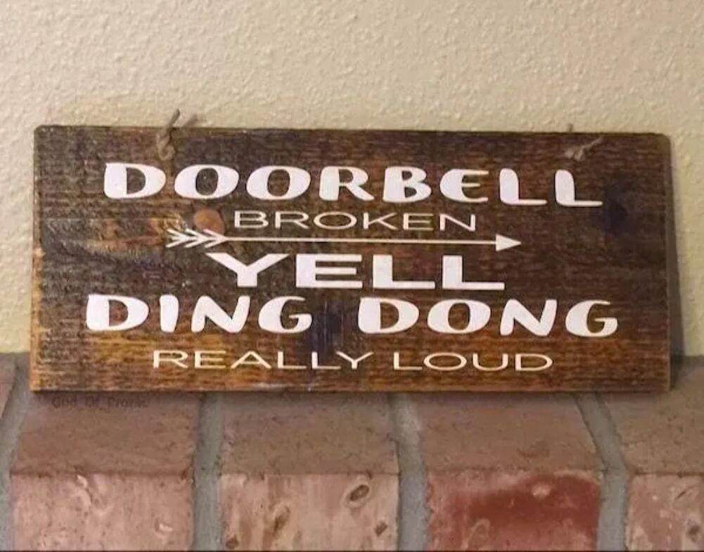 door bell broken