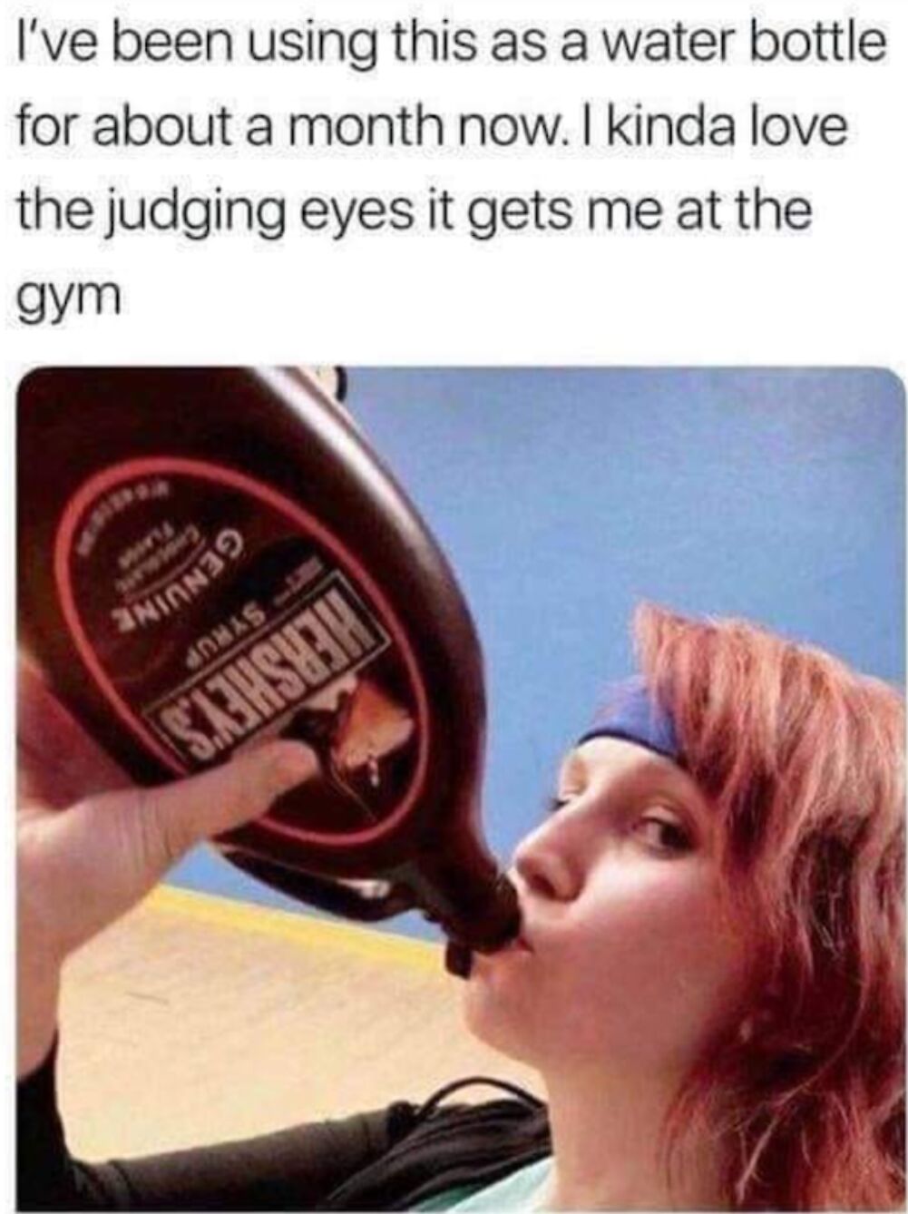 water bottle
