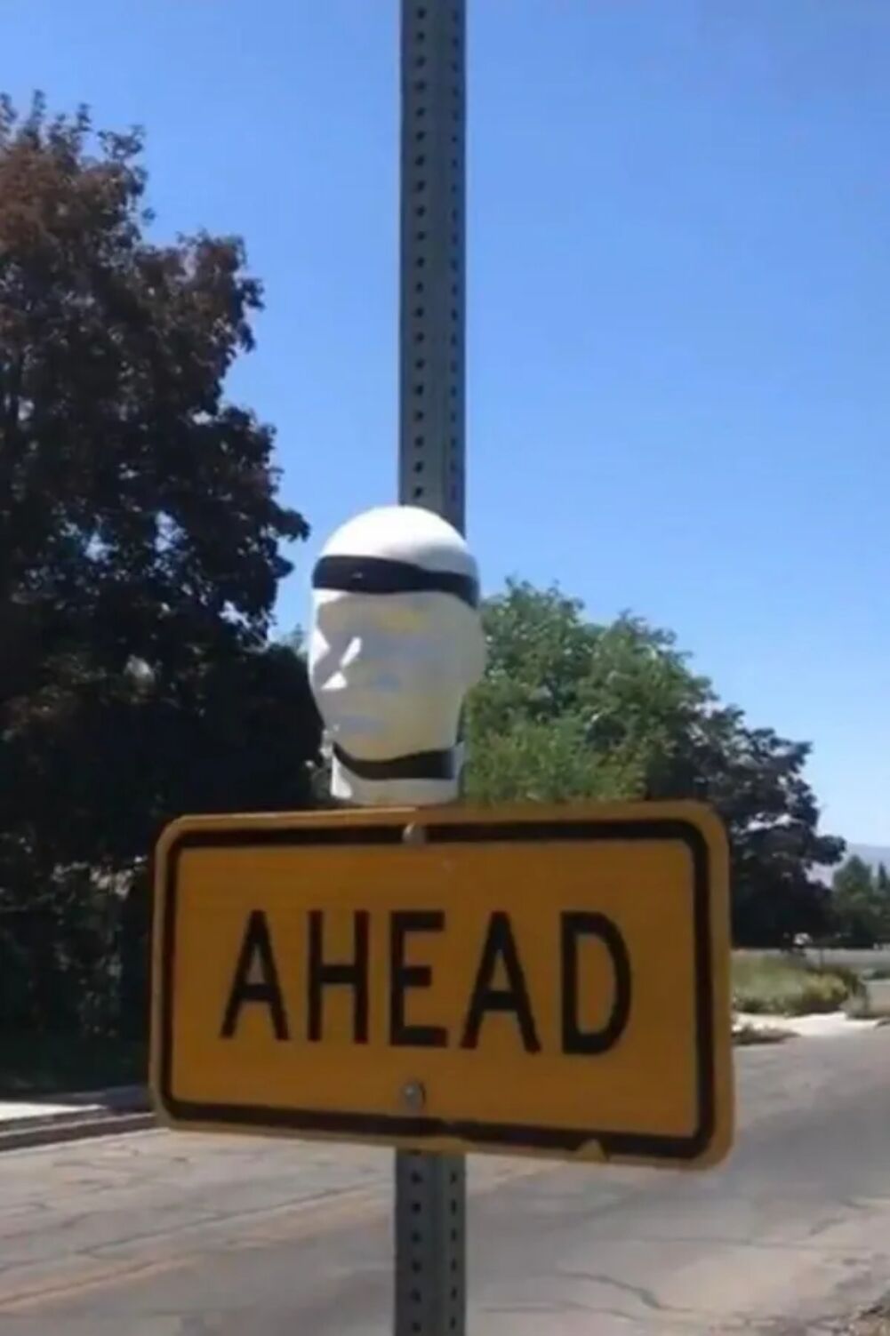 ahead