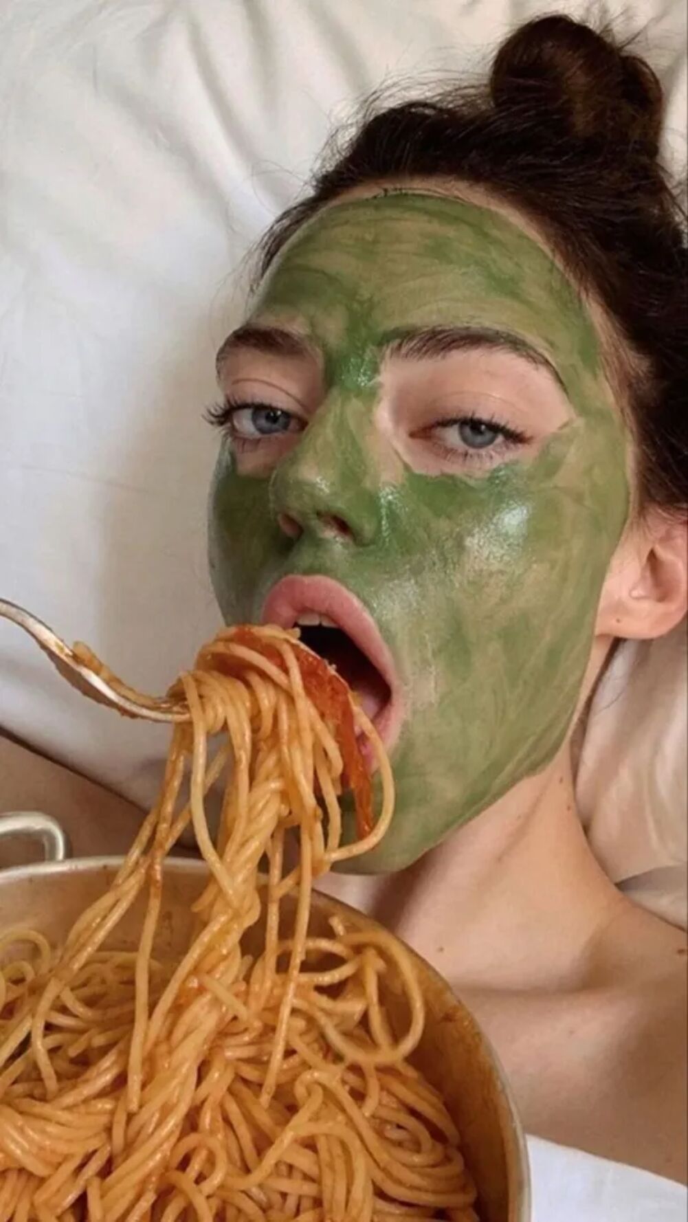 eating some stuff